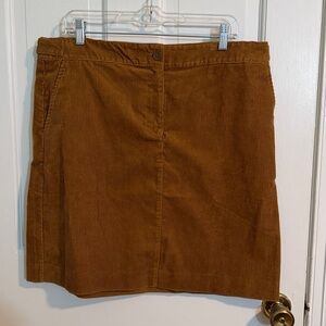 NWT Talbots Brow Corduroy Pencil Skirt Size 14